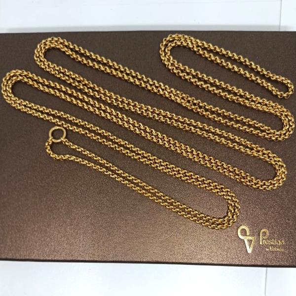 colar em ouro de 19.2 k 2