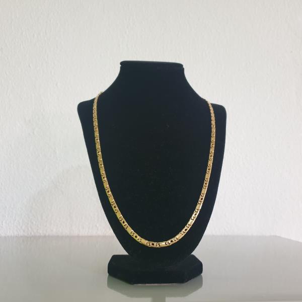 colar em ouro de 19.2 k 1