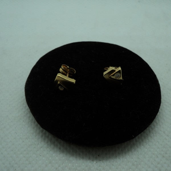 brincos em ouro de 19.2 k 2