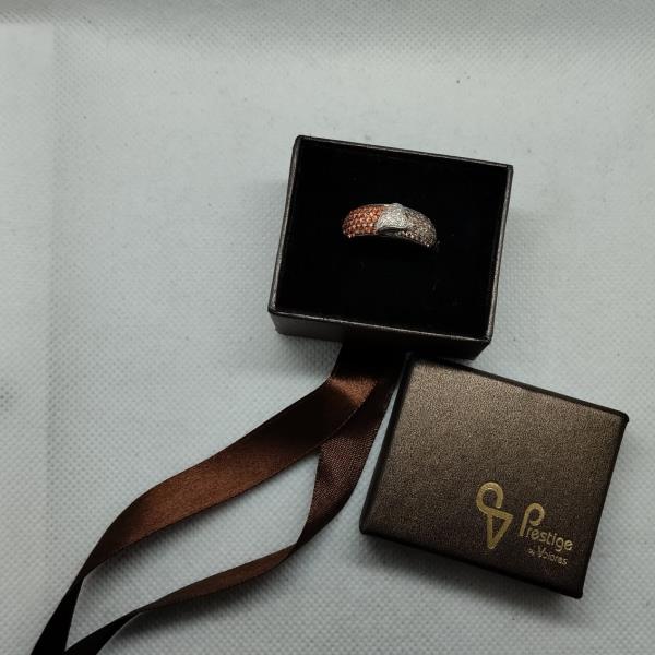 anel em ouro de 18 k 2
