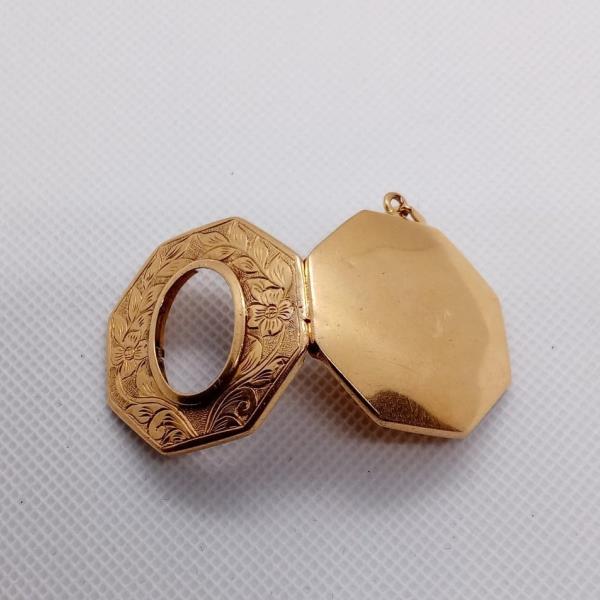 pendente em ouro de 19.2 k 3