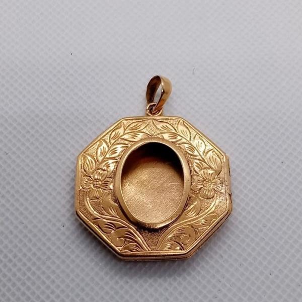 pendente em ouro de 19.2 k 2