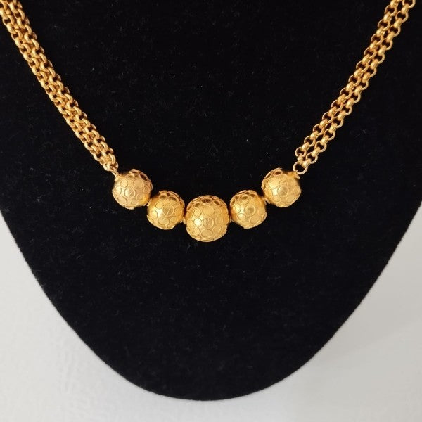 colar em ouro de 19.2 k 2