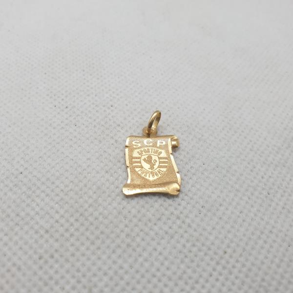 pendente em ouro de 19.2 k 3