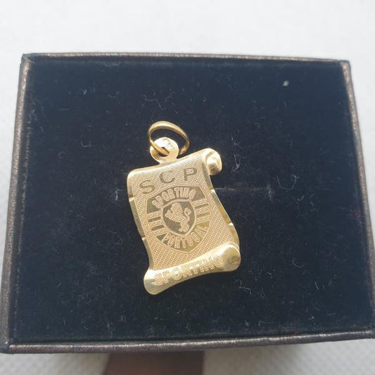 pendente em ouro de 19.2 k 1