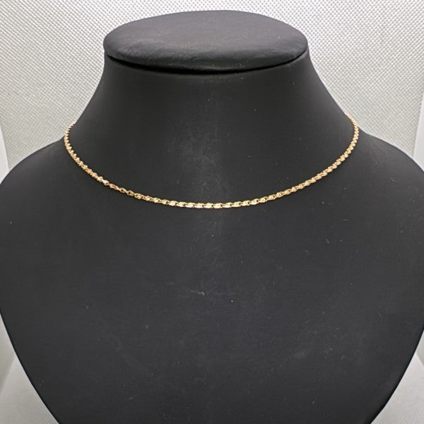 colar em ouro de 19.2 k 2