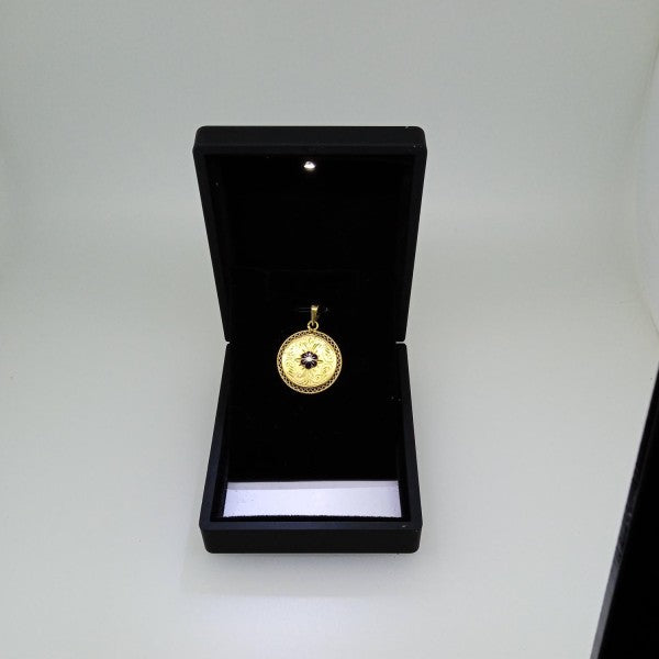 pendente em ouro de 19.2 k 2