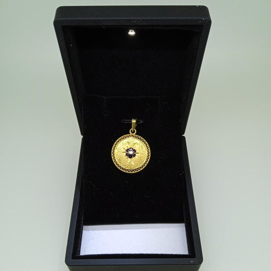 pendente em ouro de 19.2 k 1