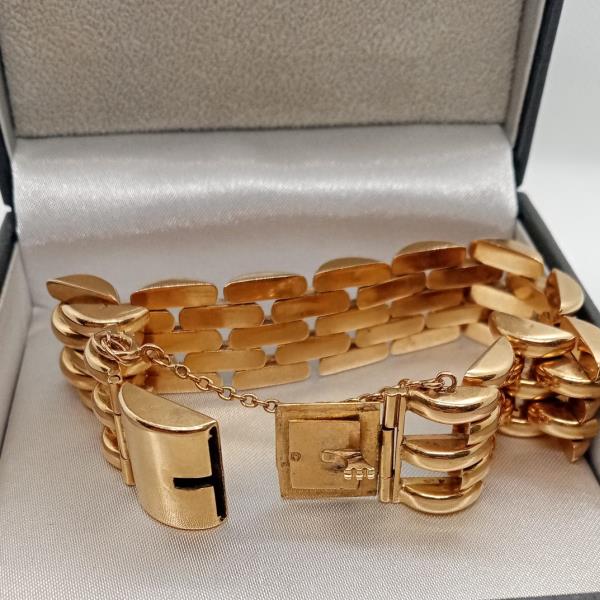 pulseira em ouro de 19.2 k 4