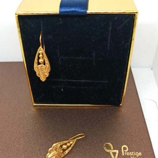 brincos em ouro de 19.2 k 2