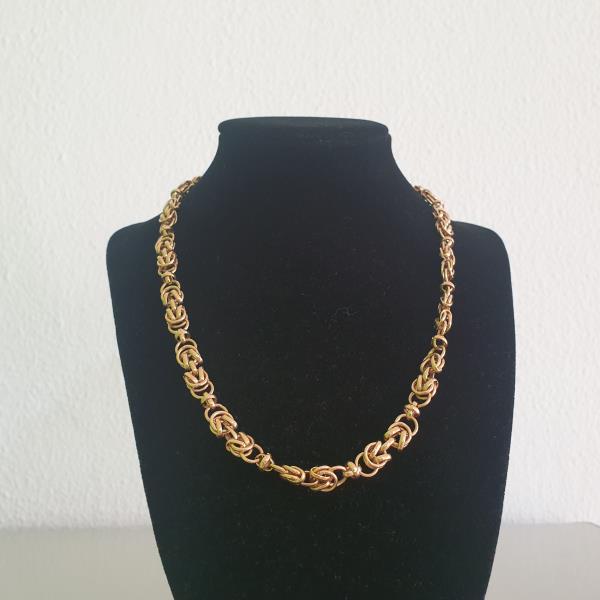 colar em ouro de 19.2 k 2