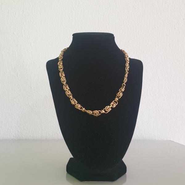 colar em ouro de 19.2 k 1
