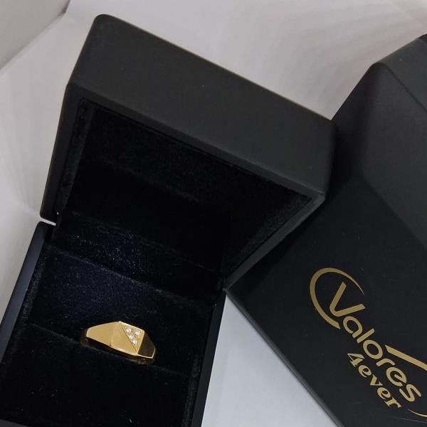 anel em ouro de 19.2 k 3