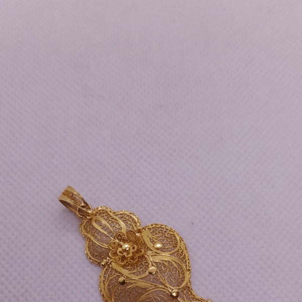 pendente em ouro de 19.2 k 4