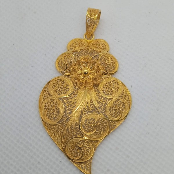 pendente em ouro de 19.2 k 1