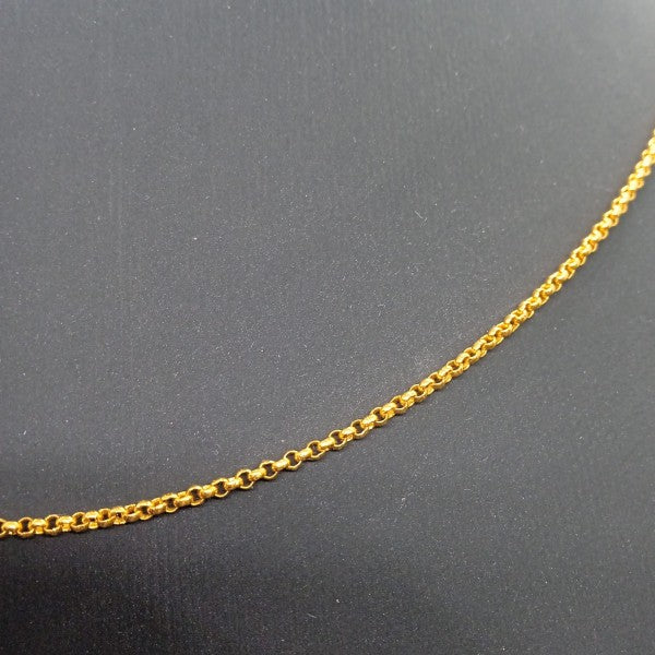 colar em ouro de 19.2 k 2
