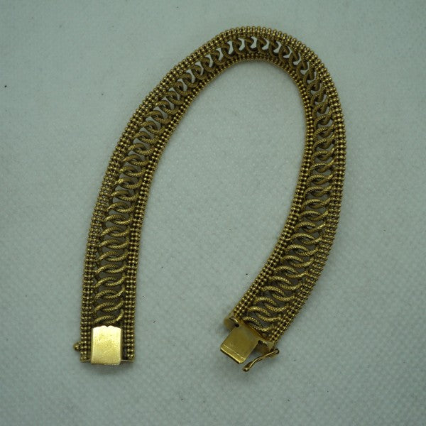 pulseira em ouro de 19.2 k 3