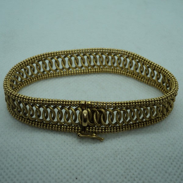 pulseira em ouro de 19.2 k 2