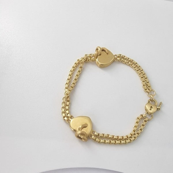pulseira em ouro de 18 k 4