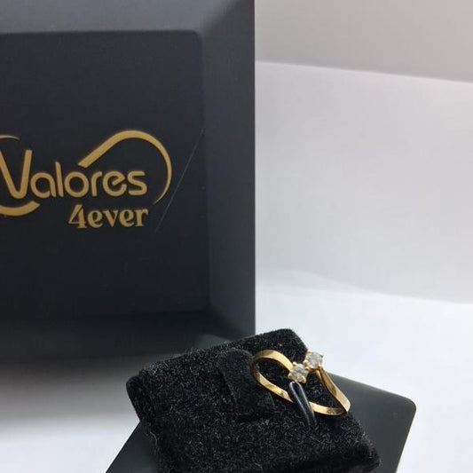 anel em ouro de 19.2 k 2