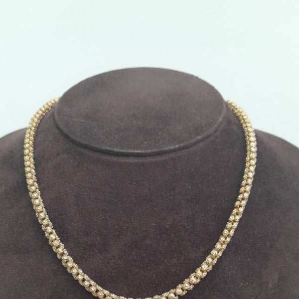 colar em ouro de 19.2 k 2
