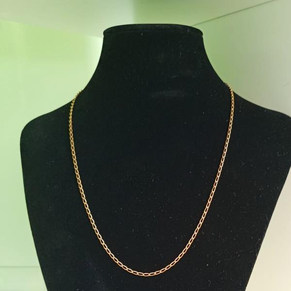 colar em ouro de 19.2 k 2