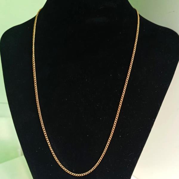 colar em ouro de 19.2 k 2