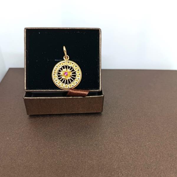 pendente em ouro de 19.2 k 1