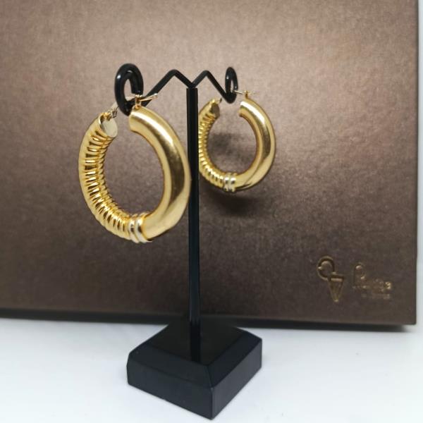 brincos em ouro de 19.2 k 3
