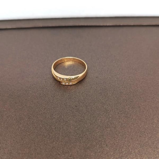 anel em ouro de 19.2 k 2