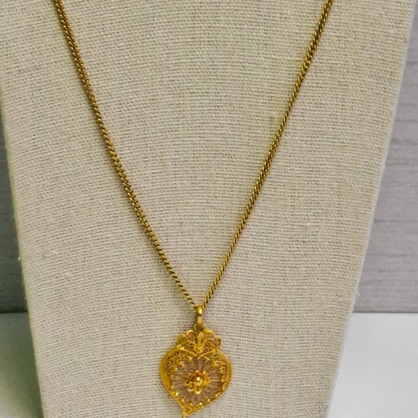 colar em ouro de 19.2 k 3