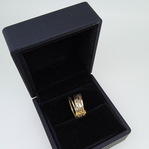 anel em ouro de 19.2 k 5