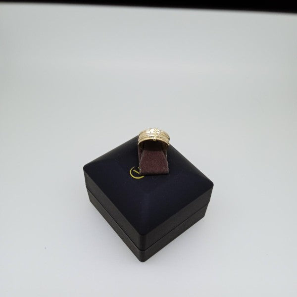 anel em ouro de 19.2 k 2