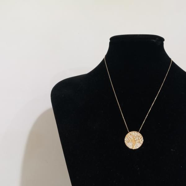 colar em ouro de 9 k 2