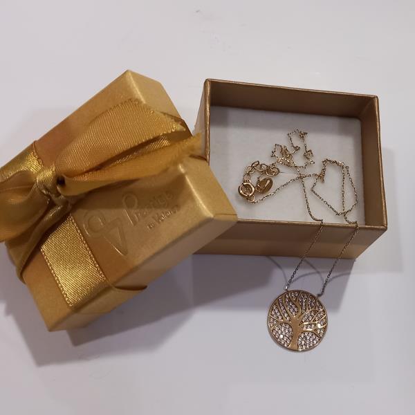 colar em ouro de 9 k 1