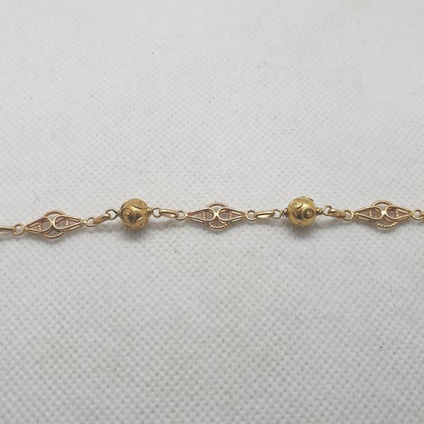 pulseira em ouro de 19.2 k 3