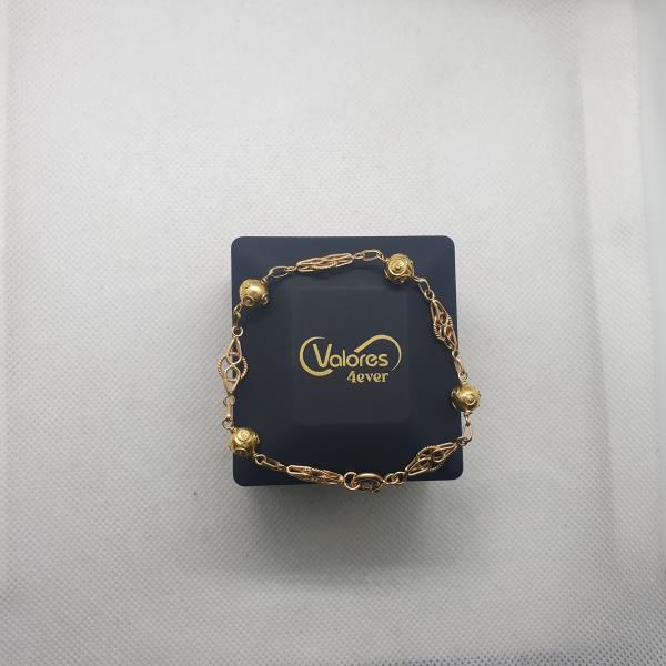 pulseira em ouro de 19.2 k 1