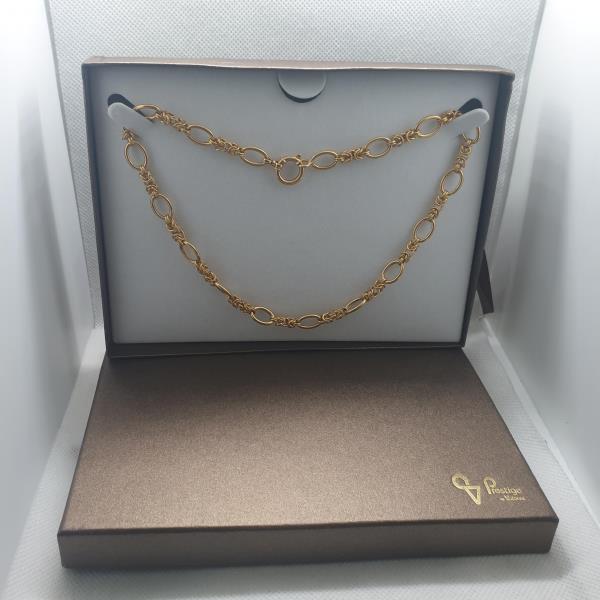colar em ouro de 19.2 k 4