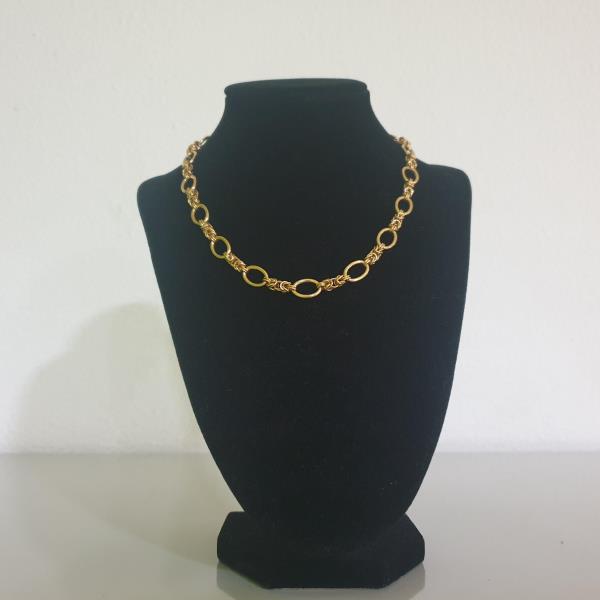 colar em ouro de 19.2 k 2