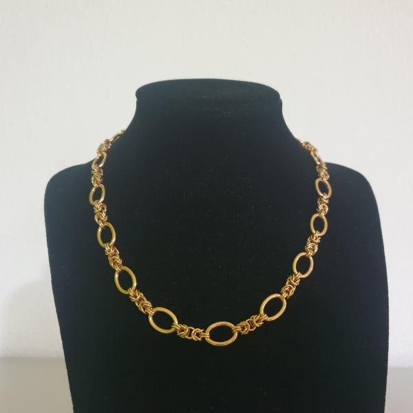 colar em ouro de 19.2 k 1
