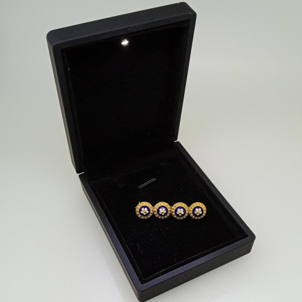 alfinete em ouro de 19.2 k 4