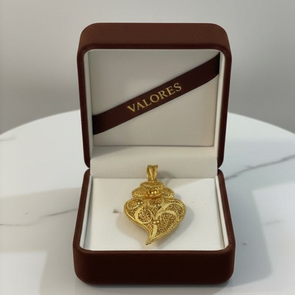 pendente em ouro de 19.2 k 2