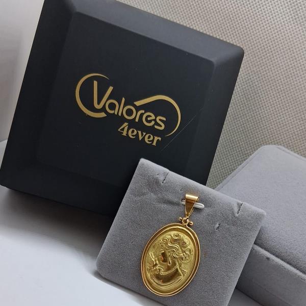 pendente em ouro de 19.2 k 3