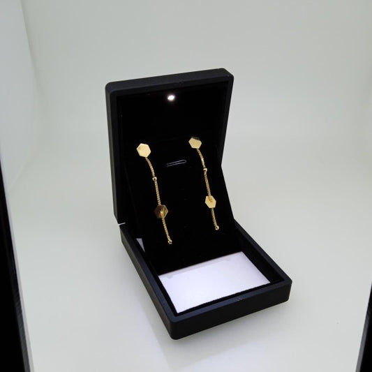 brincos em ouro de 19.2 k 1