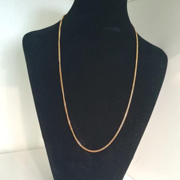 colar em ouro de 19.2 k 2