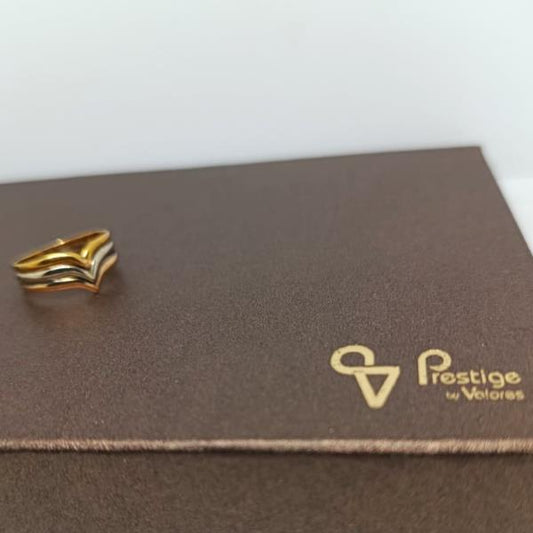 anel em ouro de 19.2 k 2