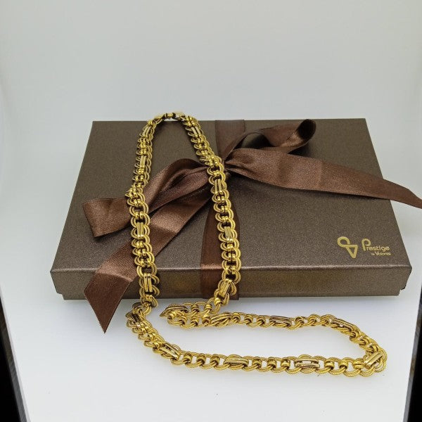 colar em ouro de 19.2 k 2