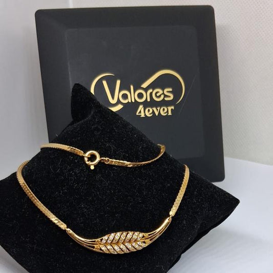 colar em ouro de 19.2 k 1