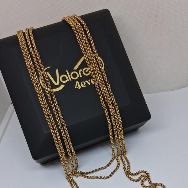colar em ouro de 19.2 k 3