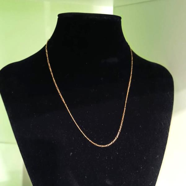 colar em ouro de 19.2 k 2